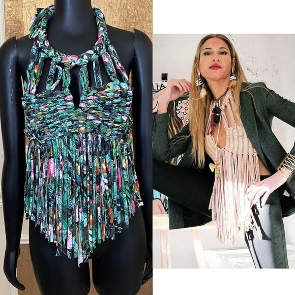 Floral Fringe Top - Picture 11 of 12